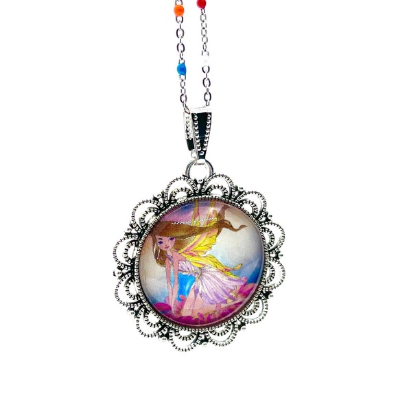 Fairy Fancy Rainbow Chain Necklace - Picture 8 of 9